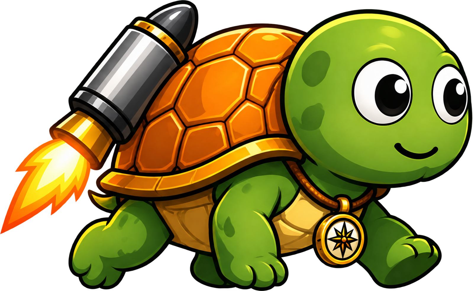 Finn, the turtle explorer