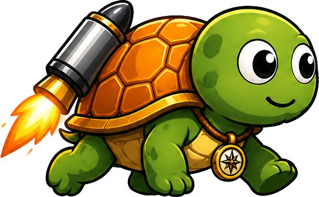 Finn, the turtle explorer